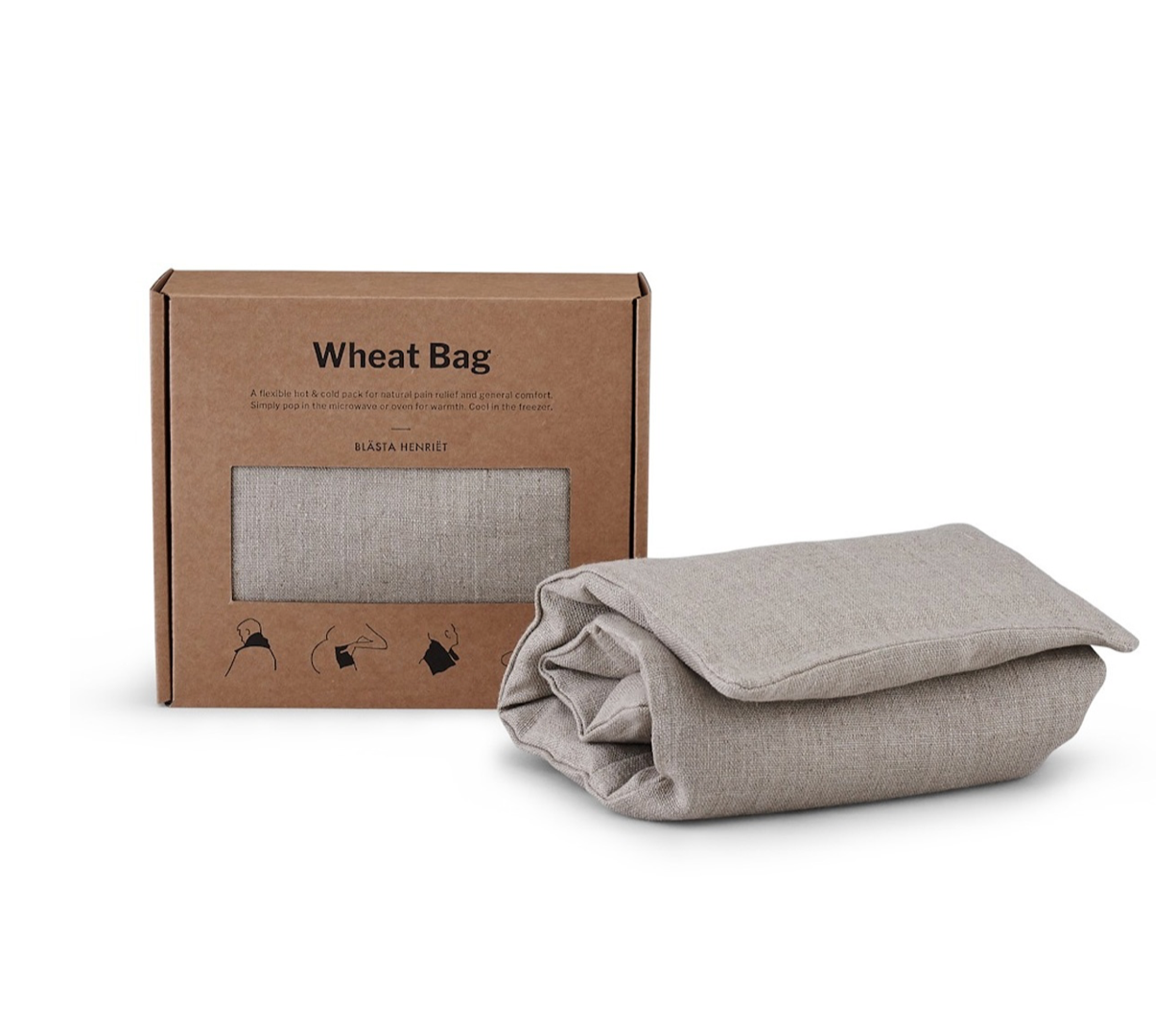 Wheat Bag – Plain Linen