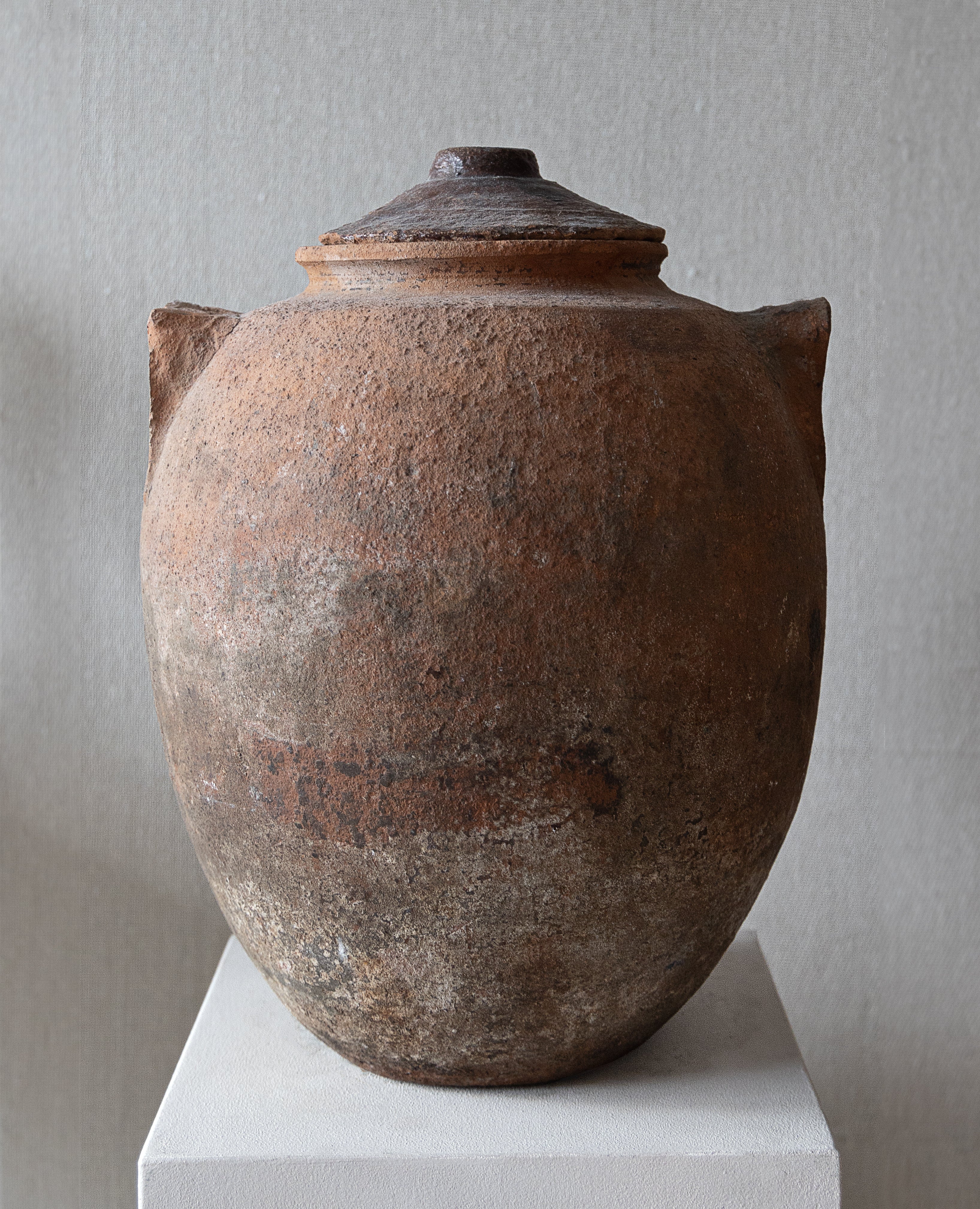 Clay Pot with Lid